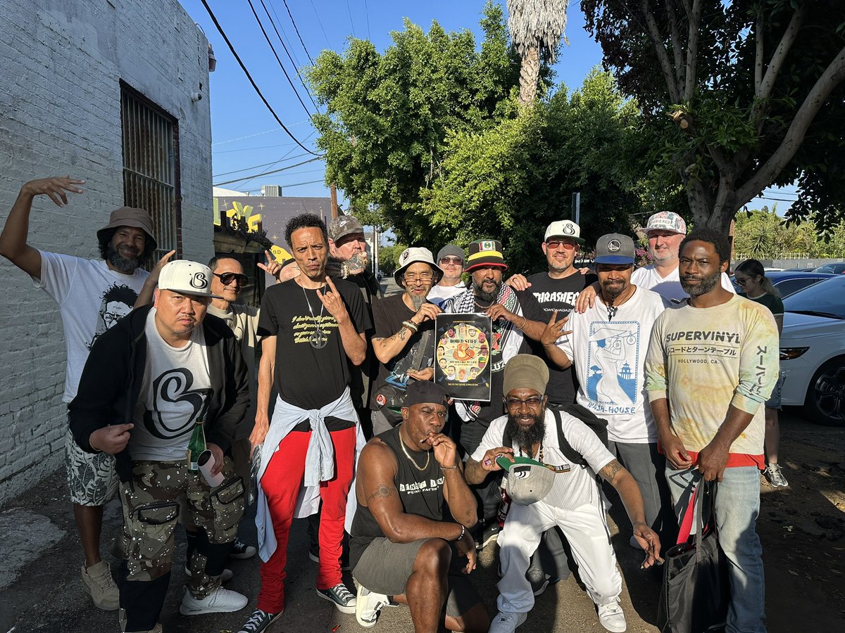 RasCeylon's tweet image. #BoredStiff “Sounds Like My Life”documentary screening in L.A. yesterday was hella dope! Proud of my big broz @EQUIPTO TD & the whole fam..this #UndergroundHiphop movement in Cali changed the world in the 90s bruh..I was there & we still here🎤🔥🫡 @BoredStiff415 @SunspotJonz