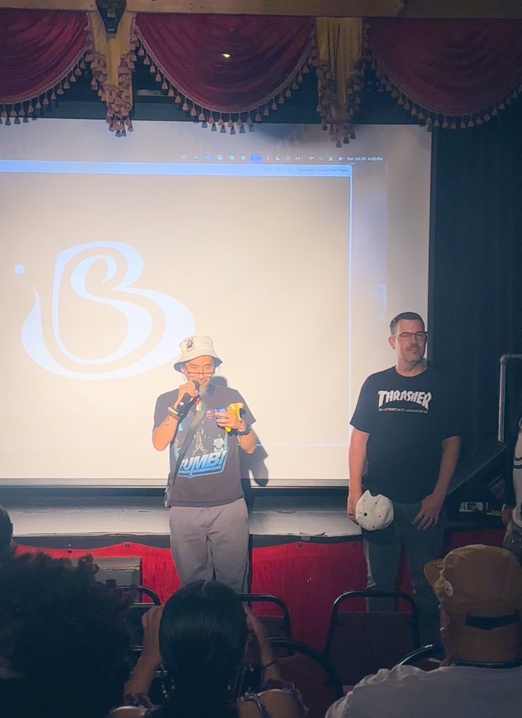 RasCeylon's tweet image. #BoredStiff “Sounds Like My Life”documentary screening in L.A. yesterday was hella dope! Proud of my big broz @EQUIPTO TD & the whole fam..this #UndergroundHiphop movement in Cali changed the world in the 90s bruh..I was there & we still here🎤🔥🫡 @BoredStiff415 @SunspotJonz