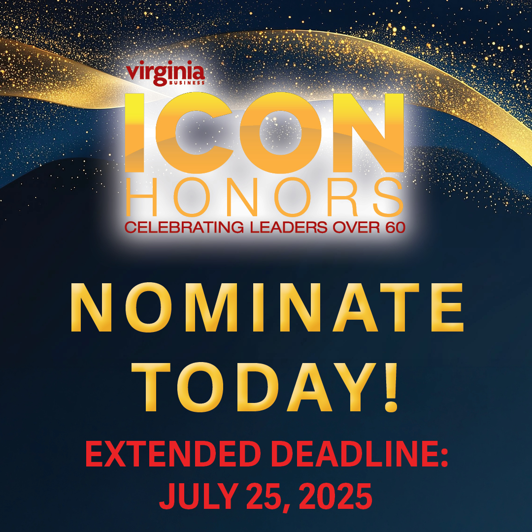 ⏳ Did you miss the deadline? There's still time! ⏳
Nominate a deserving leader before July 25: bit.ly/43VwilG

Honoring Virginia leaders 60+ whose visionary leadership and lifelong impact have shaped business, government, and education across the state.