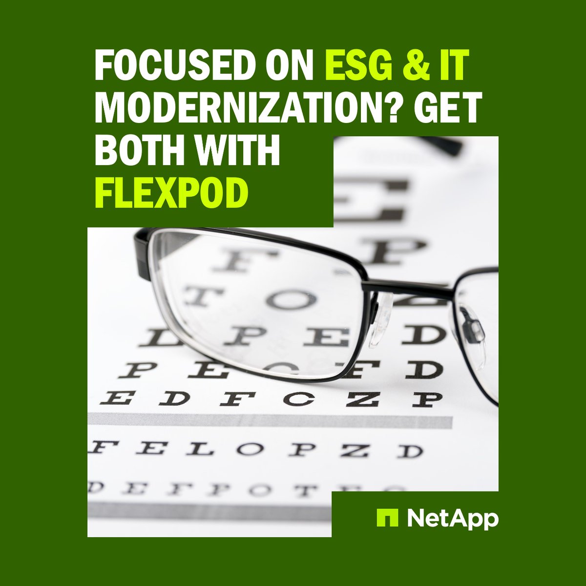 🛠️ From power consumption to performance-per-watt, FlexPod sets a new standard. Perfect for CIOs and IT leaders focused on ESG &amp;amp; IT modernization. 📘 Whitepaper: ntap.com/3EYidvy #GreenDataCenter #ESG #FlexPod #Cisco #NetApp