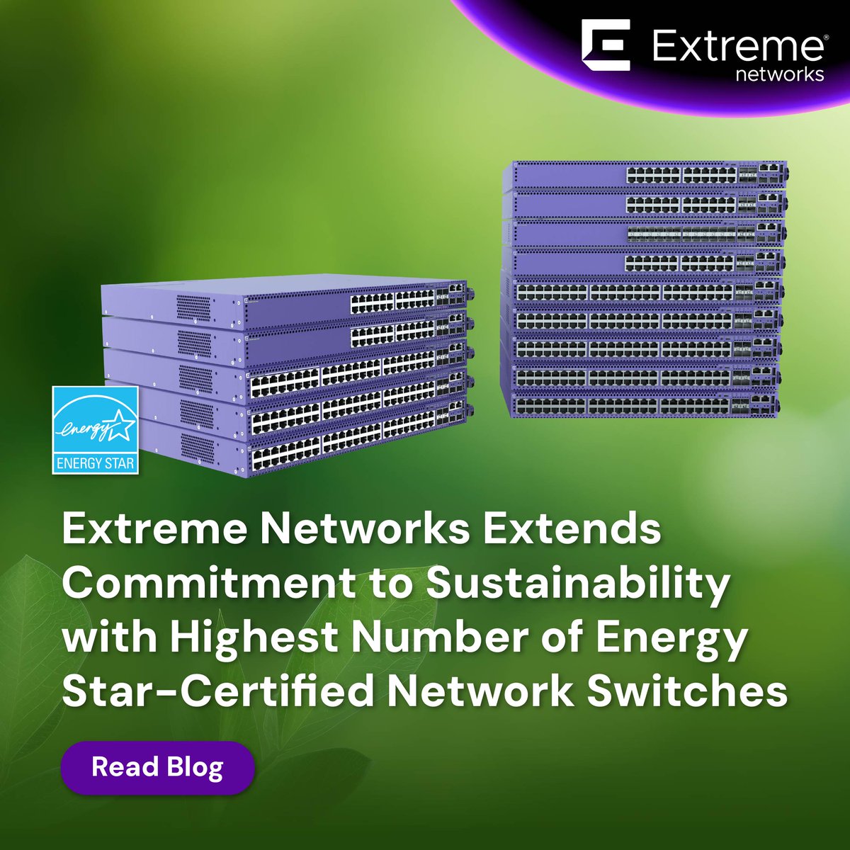 Extreme Networks (@extremenetworks) on Twitter photo 🌱⭐️ With 36 <a href="/ENERGYSTAR/">ENERGY STAR</a>-certified Universal Switches, Extreme Networks leads the industry in the highest number of certified products under Large Network Equipment! Discover how our ENERGY STAR-certified switches help customers reduce energy consumption and electricity costs. 🌱⭐️ With 36 <a href="/ENERGYSTAR/">ENERGY STAR</a>-certified Universal Switches, Extreme Networks leads the industry in the highest number of certified products under Large Network Equipment! Discover how our ENERGY STAR-certified switches help customers reduce energy consumption and electricity costs.