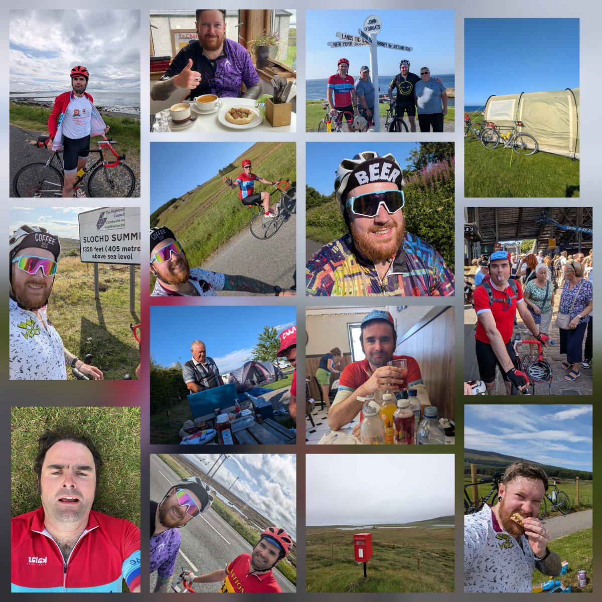 cwuha's tweet image. Day 🔟 Matt and Phil's final day 🚴♂️🚴♂️ over to Arran round Island and then a 🌧️ slog to the finish in Glasgow. Matt & Phil are exhausted but🤞1000 miles in 10 days SMASHED 💥💥💥
If you can, please consider a small donation for their efforts 😃😃 @CWUnews
justgiving.com/team/thelonges…