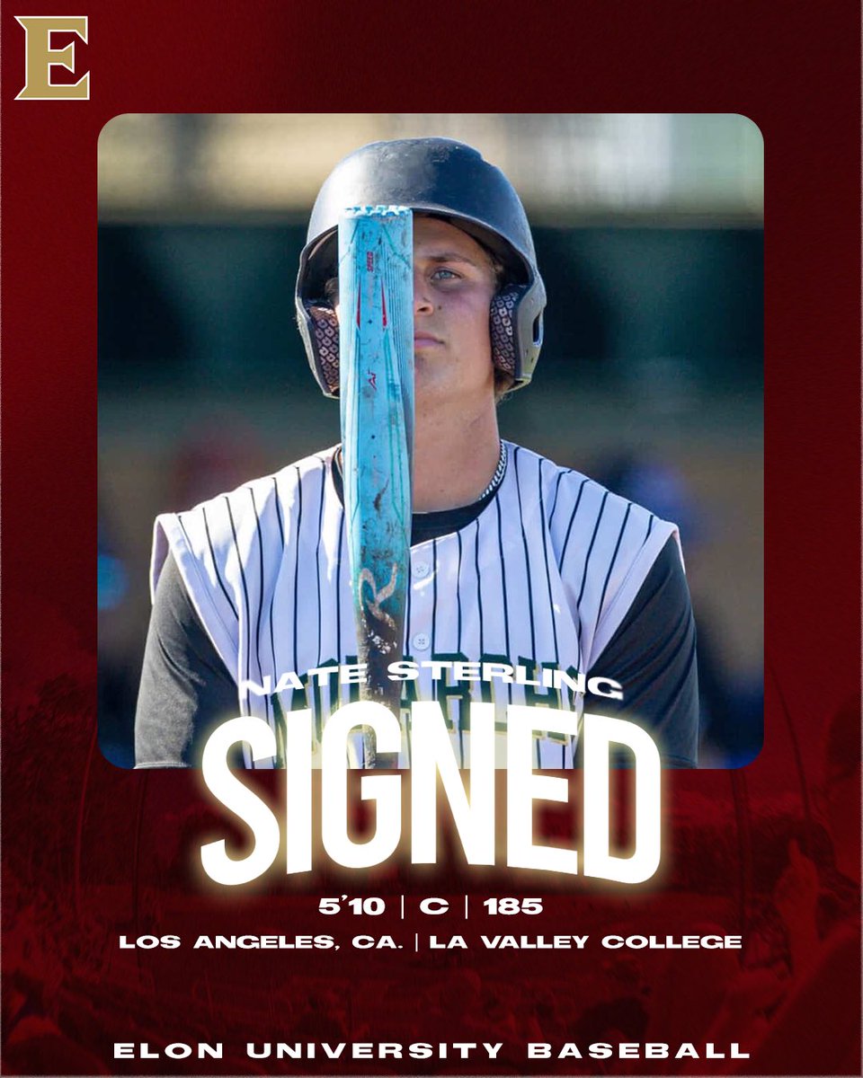 ElonBaseball's tweet image. Welcome to the #GoldStandard, @Natesterling_!
#PhoenixRising | #GoldStandard