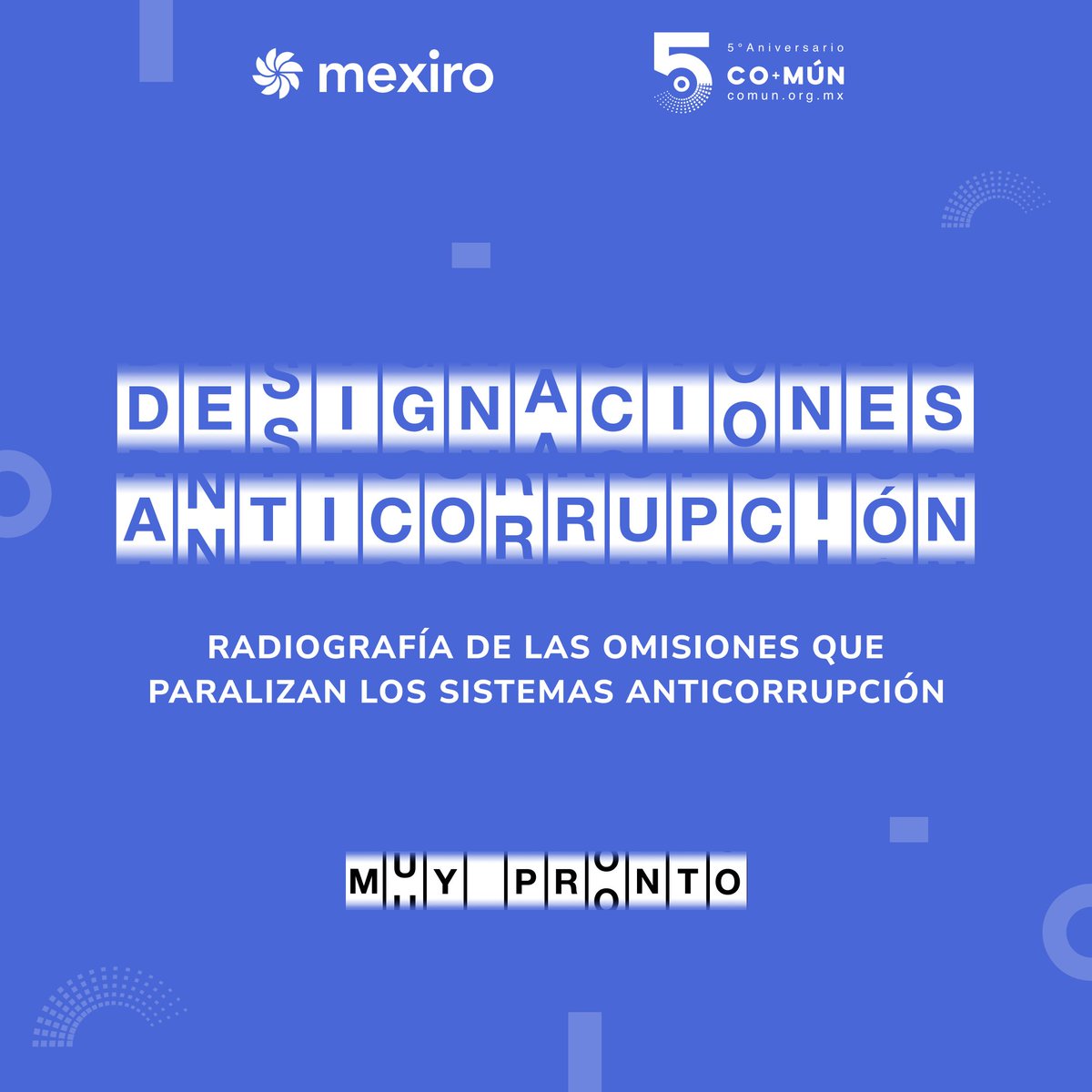 yoMexiro's tweet image. 🧱 Los Sistemas Anticorrupción en México están incompletos.
👥 Sin personas nombradas, no hay vigilancia, no hay control, no hay justicia.
⚠️ Una política sin designaciones es una fachada.

Muy pronto: datos estado por estado y quiénes están bloqueando su funcionamiento.
