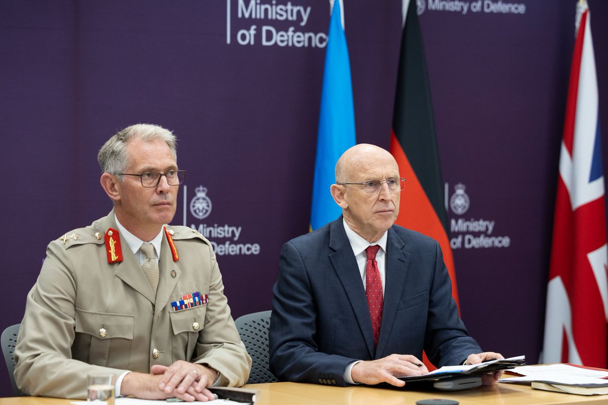 JohnHealey_MP's tweet image. At today's Ukraine Defence Contact Group we announced a new agreement to provide critical air defence ammunition to Ukraine, as part of a 50 day drive to arm Ukraine and force Putin to the negotiating table.
Together, we are stepping up to secure a just and lasting peace.