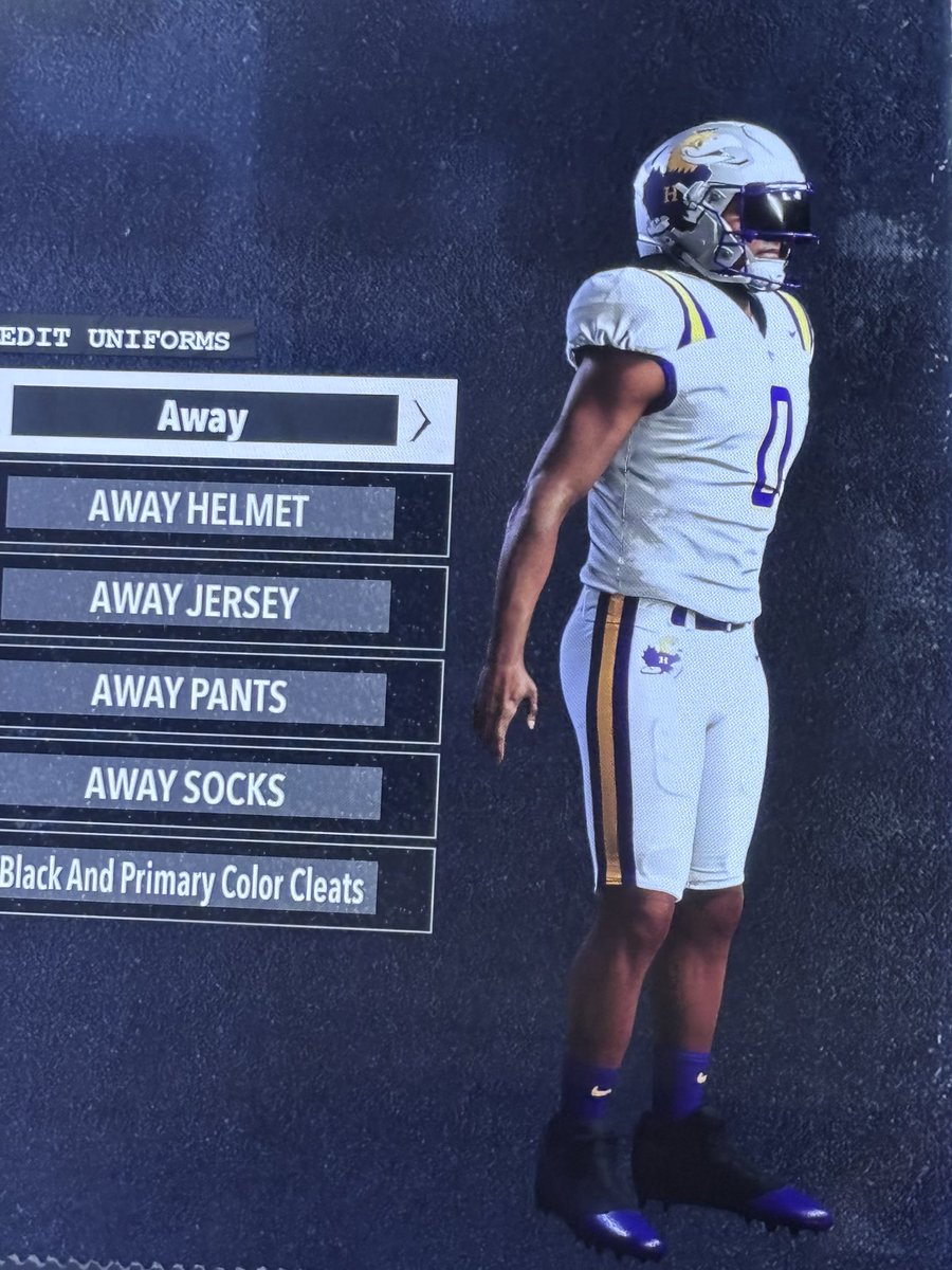 HamptonHawksFB's tweet image. The Hawks are in the game. Search Hampton on EA College Football 26 to play with the Hampton Hawks.