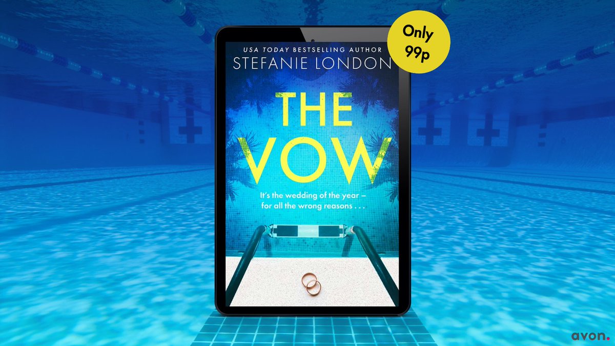 AvonBooksUK's tweet image. Looking for a gripping and unputdownable psychological suspense thriller?
The Vow is just 99p!
ow.ly/rvoS50WrHJs