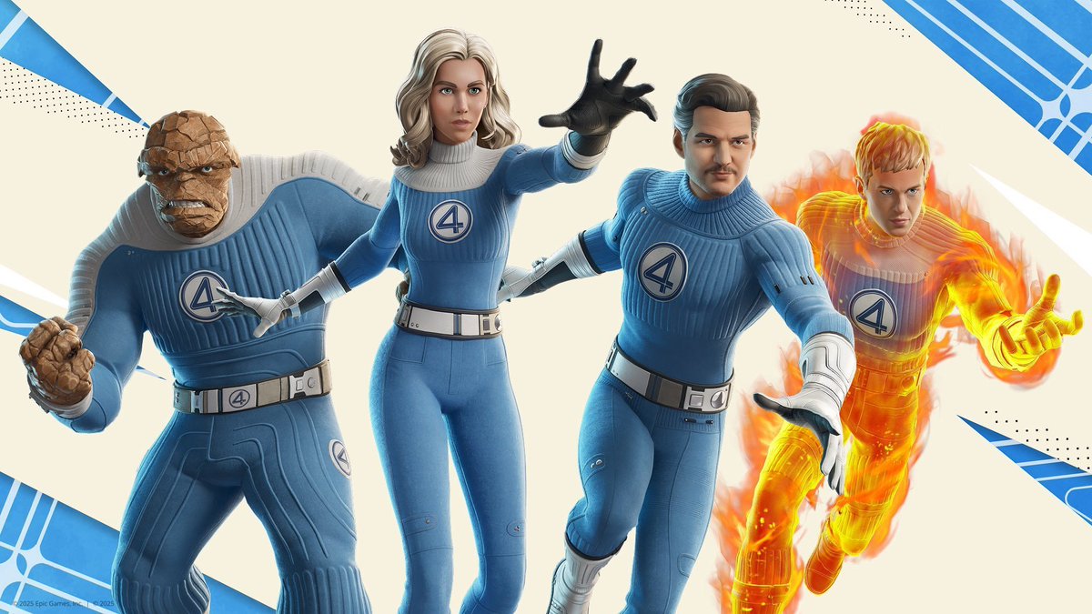 CabooseEK's tweet image. The #FantasticFour are FINALLY being added to Fortnite! Use code ERENCABOOSE 👀
#EpicPartner