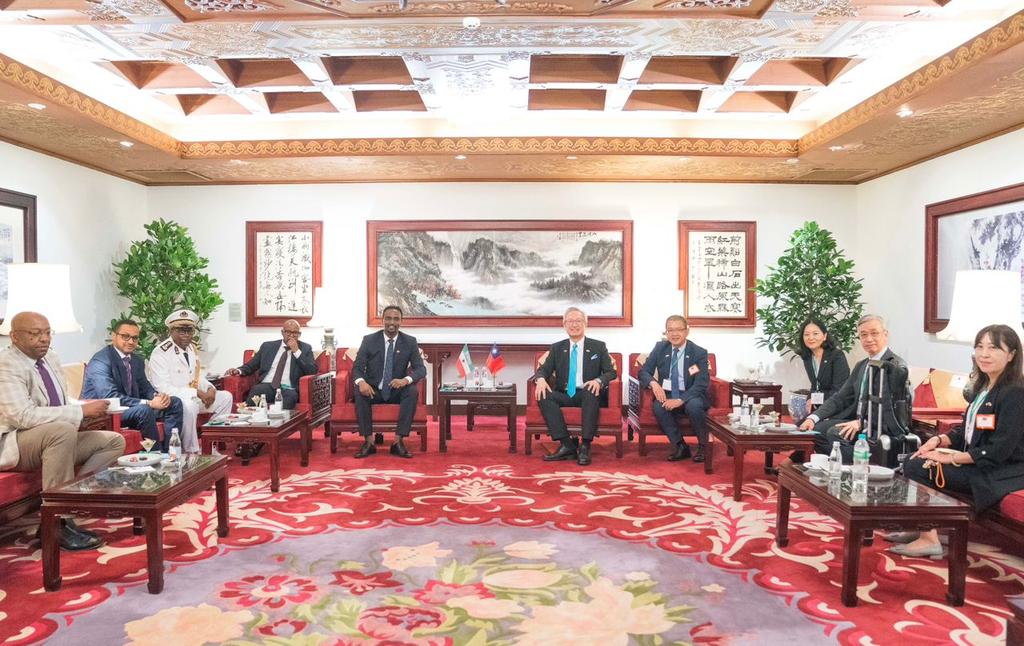 MFA Somaliland (@somalilandmfa) on Twitter photo The Minister of Foreign Affairs & International Cooperation of the Republic of Somaliland, H.E. <a href="/min_abdirahman/">Abdirahman Dahir Adam</a>, visits Taipei, leading a high-level delegation to deepen bilateral ties with Taiwan and strengthen the enduring friendship and cooperation between the two Nations. The Minister of Foreign Affairs & International Cooperation of the Republic of Somaliland, H.E. <a href="/min_abdirahman/">Abdirahman Dahir Adam</a>, visits Taipei, leading a high-level delegation to deepen bilateral ties with Taiwan and strengthen the enduring friendship and cooperation between the two Nations.