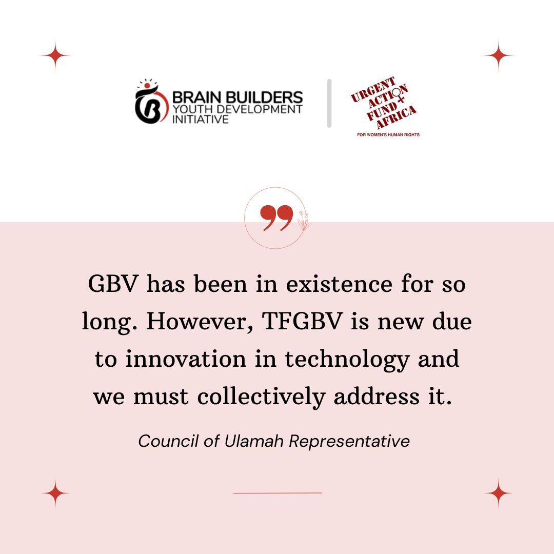 BrainBuilders01's tweet image. Technology has created new avenues for harm. The fight against gender-based violence must evolve to address online threats like sextortion and cyberbullying. #EndTFGBV #DigitalSafety #JusticeForHer