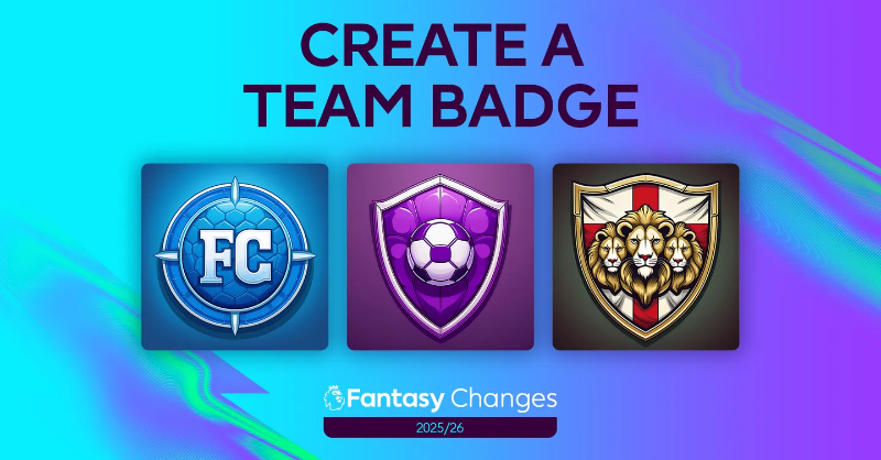 OfficialFPL's tweet photo. For the first time in #FPL, you can create your own team badge, thanks to @Adobe 🛡️

Learn more then give it a go yourself! 👇