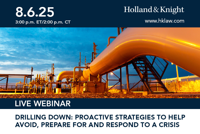 Holland_Knight's tweet image. Don’t miss our upcoming webinar on crisis preparedness and response for #pipeline #stakeholders. Our Pipeline Accident Preparation and Incident Response Team and #Energy &amp;amp; #NaturalResources Industry Sector Group will provide valuable insights on how to handle these challenging