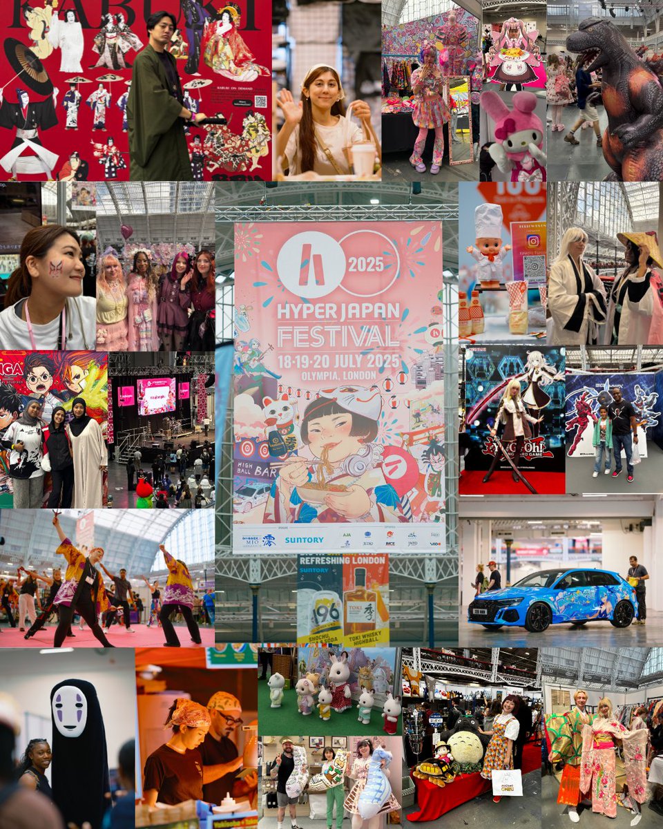 HYPERJAPANevent's tweet image. ありがとうございました!Thank you all for coming 🥹🌸 It was a joy to celebrate so many aspects of Japanese culture with you all! Please complete our post-event survey so we know how we can make next year even better. Your feedback means a lot to us!
ow.ly/xBVr50WsKBJ