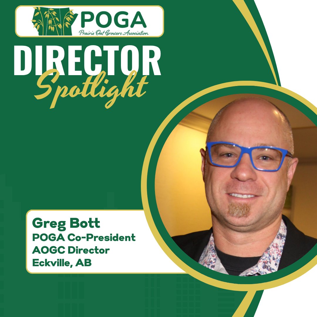 Meet Greg Bott, your POGA Co-President!

Greg farms near Eckville, AB and brings global experience in governance and leadership to the table. He is passionate about advancing research and advocacy.