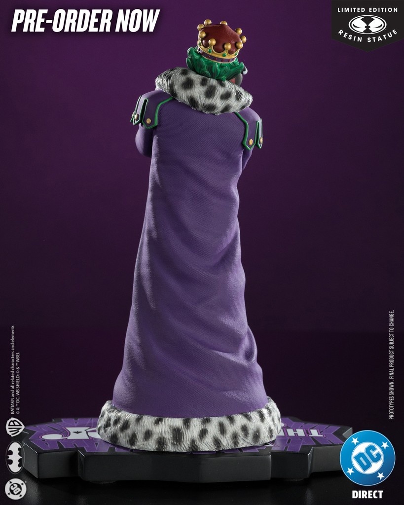 mcfarlanetoys's tweet image. #TheJoker™ 1:10th scale #DCDirect resin statue based on the artwork by #EdMcGuinness is available for pre-order for a LIMITED TIME at select retailers!
➡️bit.ly/TheJokerbyEdMc…
Stands approximately 7.65” tall and hand-numbered on base.
#McFarlaneToys #Batman #JokerPurpleCraze
