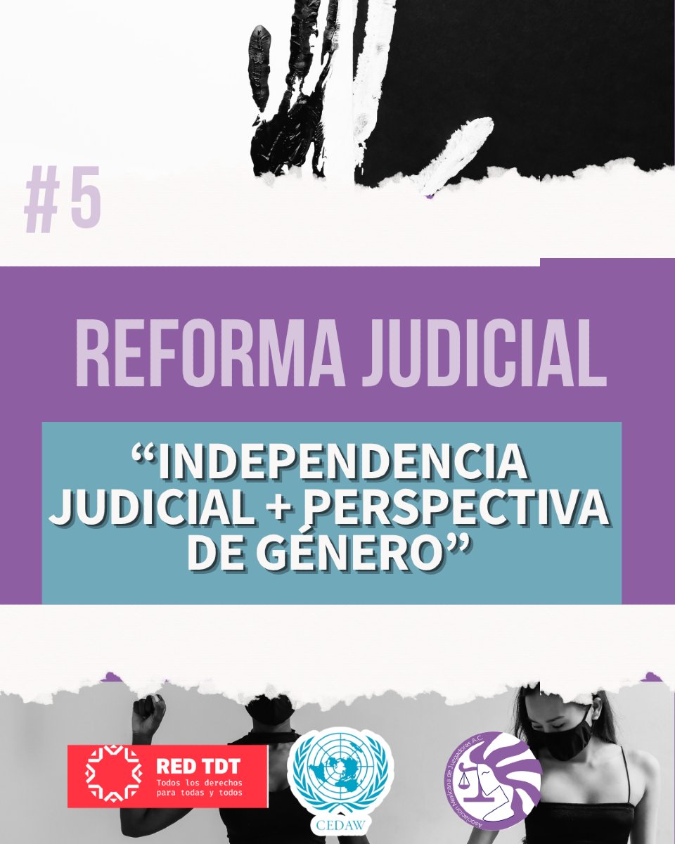 El Comité CEDAW recomienda que la reforma judicial preserve la independencia del poder judicial y garantice paridad con enfoque de género y derechos humanos. La capacitación, criterios claros de elección y la evaluación de jueces debe ser prioritaria.
#ReformaJudicial #CEDAW