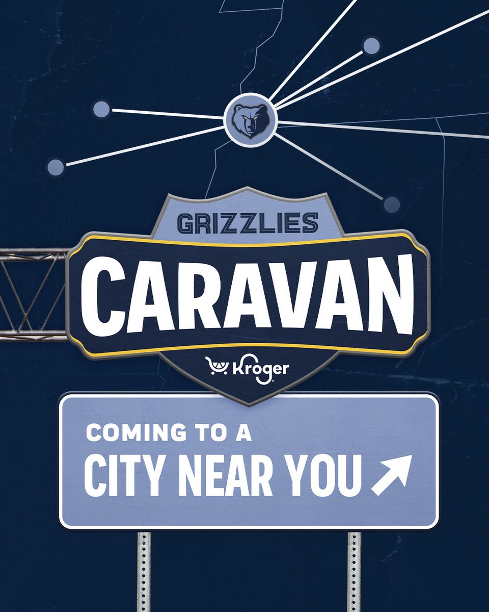 memgrizz's tweet image. 馃洠锔廡he Grizzlies Caravan is rolling into your city!
馃搷 Dropping our 2025 locations 猡碉笍
馃敆 Learn more: on.nba.com/44WxQMJ