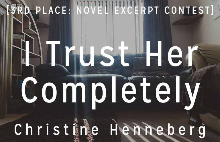 “'I thought you were dead.'

They were the first words out of my mouth, after her name."

—Christine Henneberg, "I Trust Her Completely"

Read here: mastersreview.com/novel-excerpt-…
