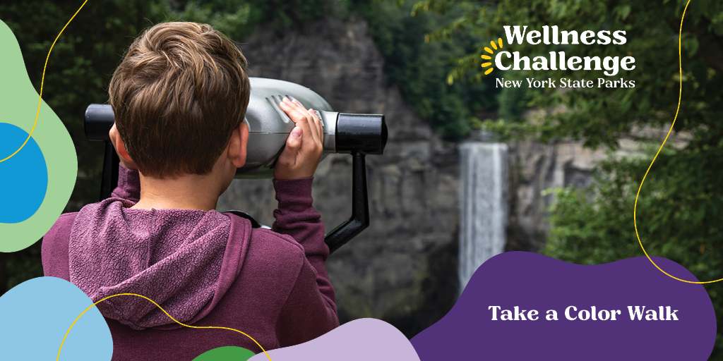 NYstateparks's tweet image. Wellness is all around you if you know where to look! Take in all of the colors during your adventures at our properties across New York State -- doing so lets you complete a mission for the Wellness Challenge! Learn how to get started: loom.ly/nzeIj8E