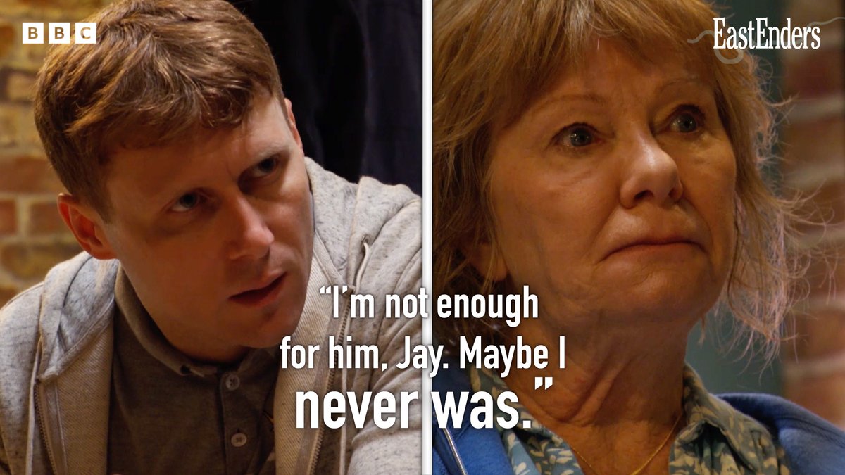 bbceastenders's tweet image. You are, and have always been, enough, Julie. #EastEnders