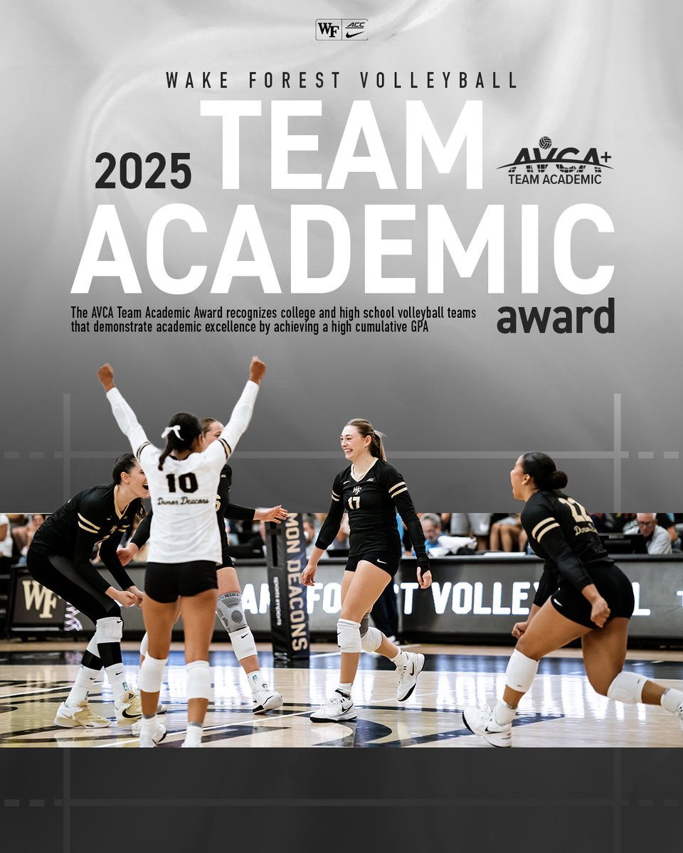 For a 6th straight year 👏🎩📚

📰: deacs.info/45fIMGA