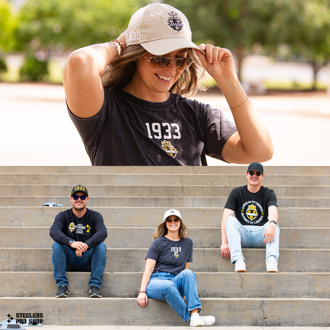 SteelersShop's tweet image. Inspired by our roots 🏙️
Shop The 1933 Legacy Collection ⬇️
bit.ly/44UYvcK