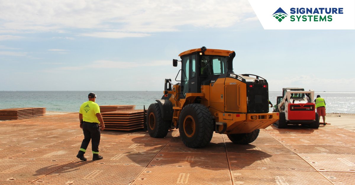 From festival stages to backstage zones, SignaRoad® and MegaDeck® HD+ mats provide stable ground for touring gear, crowds, and unpredictable weather.
Keep the music moving—no matter the terrain.

hubs.li/Q03w9_6k0

#GroundProtection #FestivalSolutions