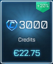 Win 3000 credits (22.75€ PayPal) 

▶️ Follow <a href="/Renshiro_RL/">Renshiro</a> 
▶️ RT this tweet
▶️ Tag 1 friend

Winner picked on stream this Saturday 26th of July, good luck!