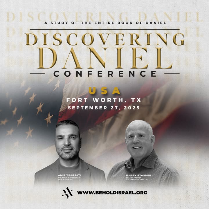 beholdisrael's tweet image. *FORT WORTH, TEXAS!*
The time is upon us! Registration for Discovering Daniel - Fort Worth opens this Wednesday, July 23, at 12:00 PM PDT! As you can see, we are doing duplicate conferences on Friday & Saturday, September 26 & 27. YOU CANNOT REGISTER FOR BOTH. We anticipate…