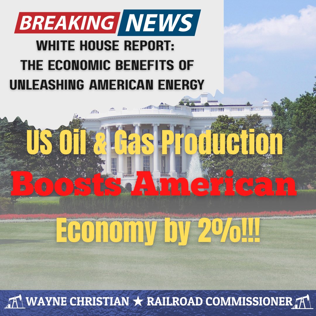 ChristianForTX's tweet image. Trump Admin gets it: #fossilfuels power America’s economy. 🇺🇸
A new @WhiteHouse report shows oil, gas, & coal could boost US GDP by 2% by 2035. That’s jobs, growth, & energy security. Time to unleash production, expand pipelines, & put America first!
whitehouse.gov/wp-content/upl…
