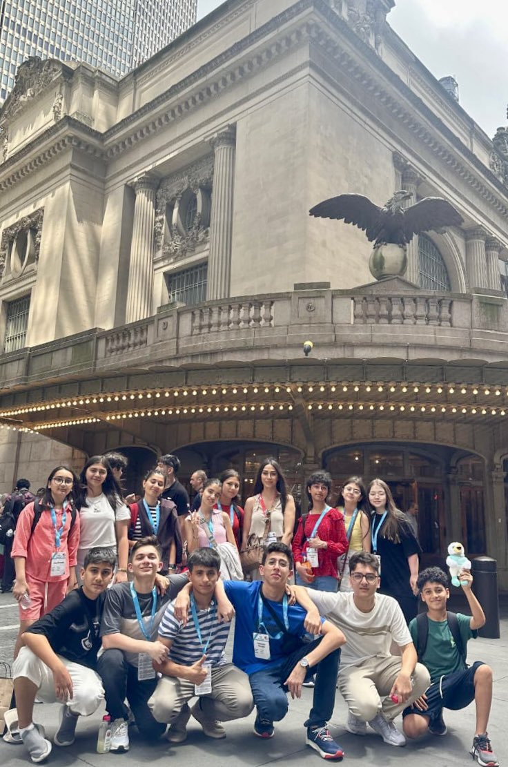 azembassyus's tweet image. 🇦🇿 Azerbaijan shines on the global stage!
At the prestigious TeenEagle English Competition held in the U.S., Azerbaijani students triumphed among peers from 30 countries:
🏅 5 Gold
🥈 5 Silver
🥉 4 Bronze
🌍 1 student ranked 2nd in the world
We applaud our students’ excellence…