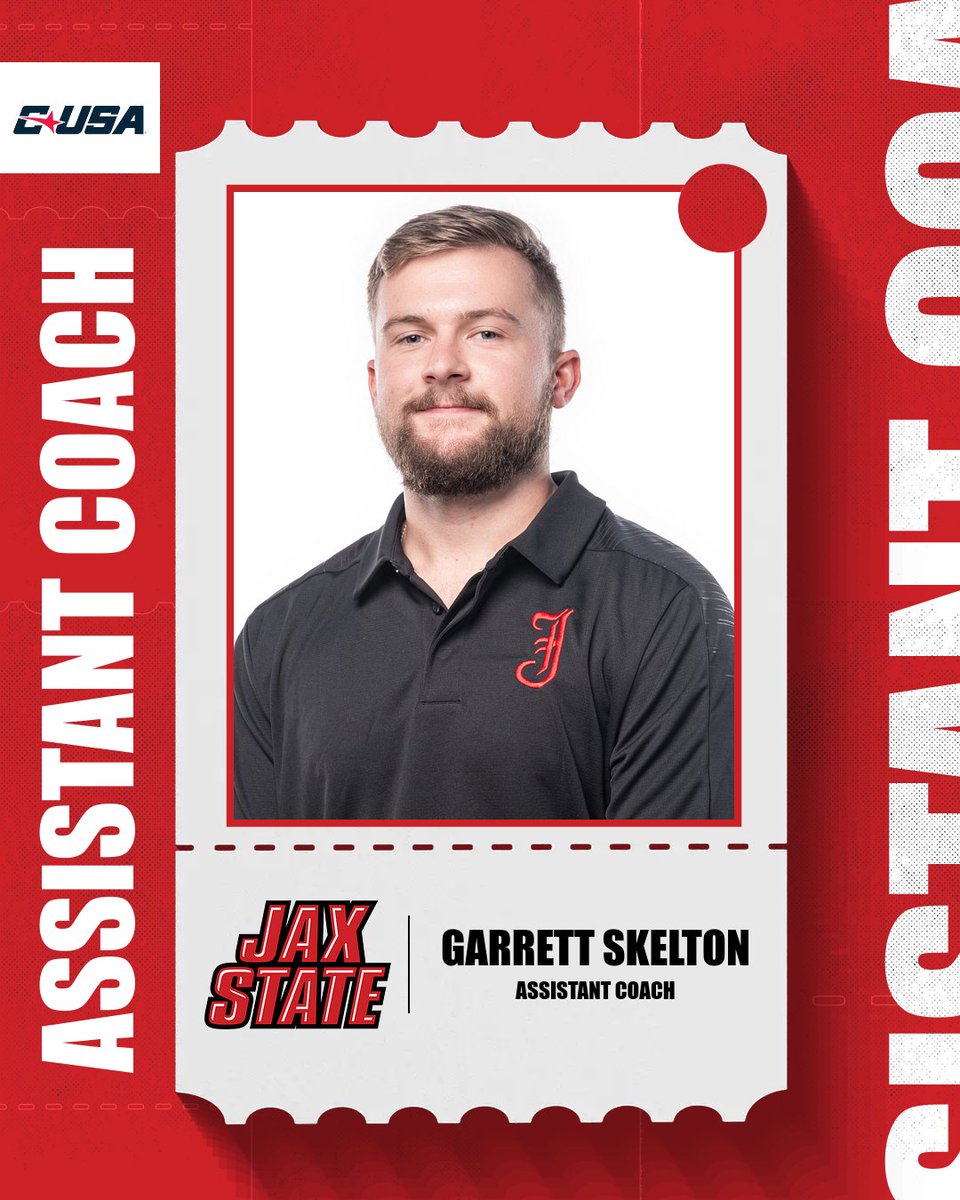 JaxStateSB's tweet image. We see you, Coach Garrett ๐
Garrett Skelton has been promoted from Director of Player Development to Assistant Coach ๐
๐ฐ: jaxstatesports.com/news/2025/7/21โฆ
#StayCocky ๐ | #FearTheBeak ๐