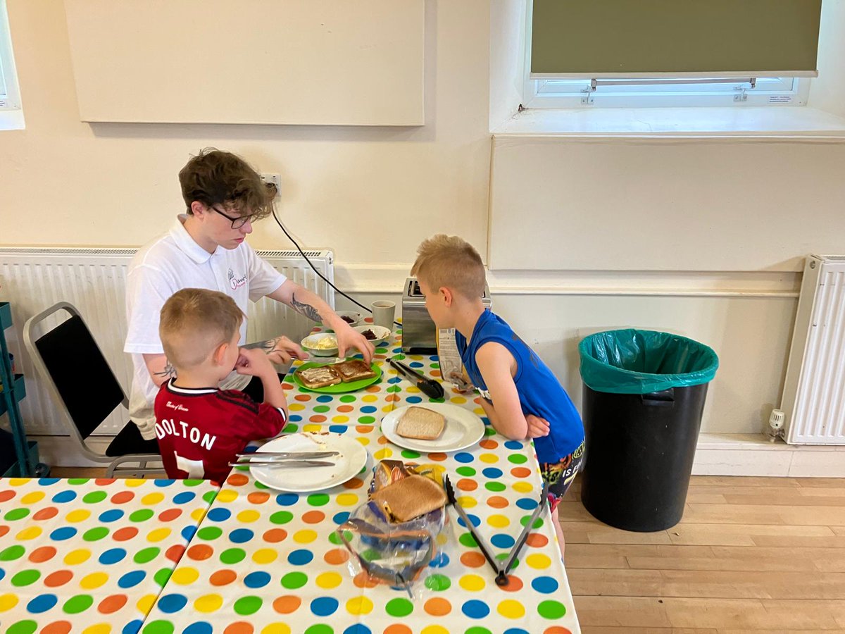 🌞What a great start to the 6 weeks holidays at our Breakfast Clubs this morning at Old Park Primary and Dawley Town Hall 🙌