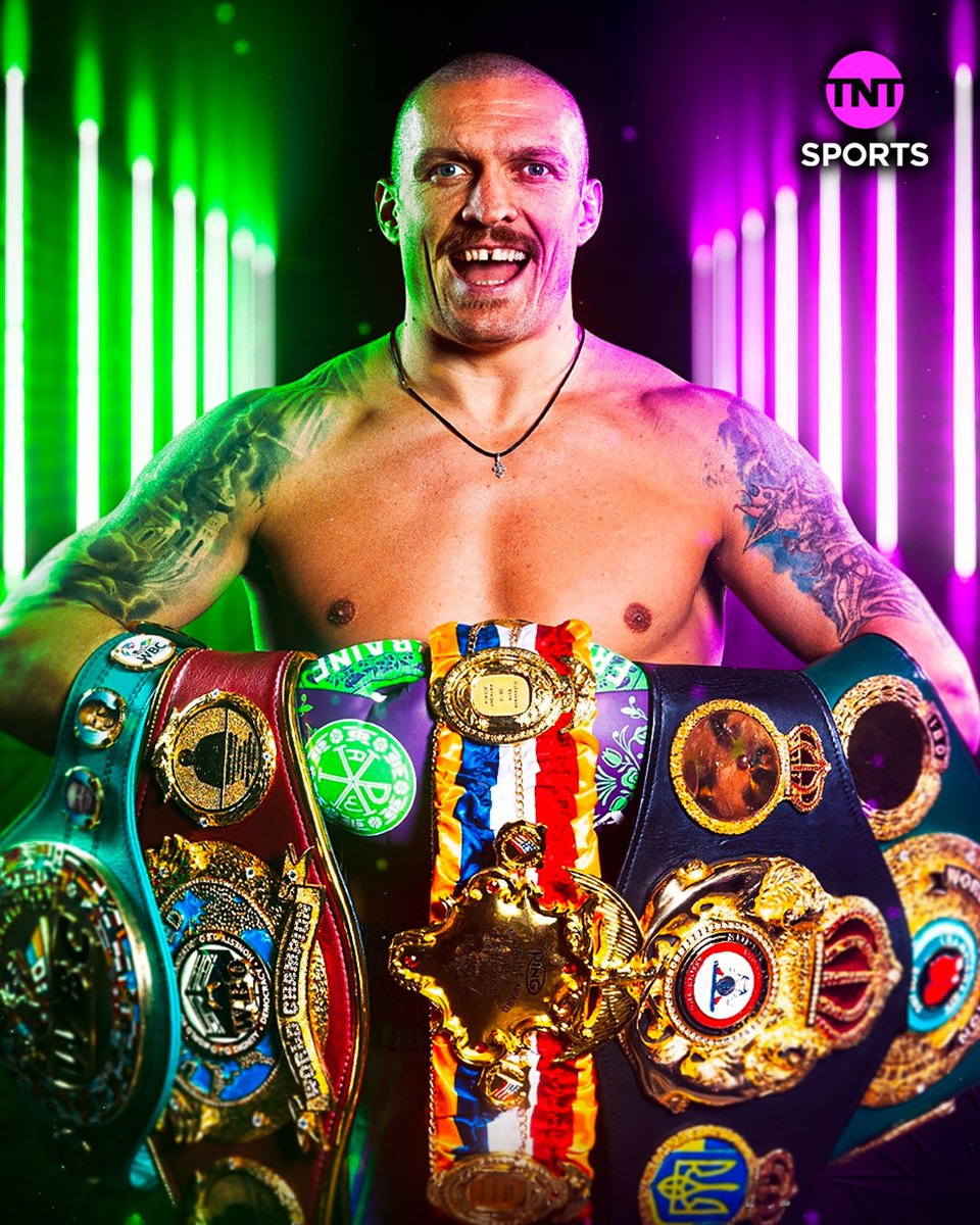 boxingontnt's tweet image. 🥇 Olympic Gold Medalist
👑 Undisputed Cruiserweight Champion
👑 Undisputed Heavyweight Champion x2
Oleksandr The Great 🇺🇦