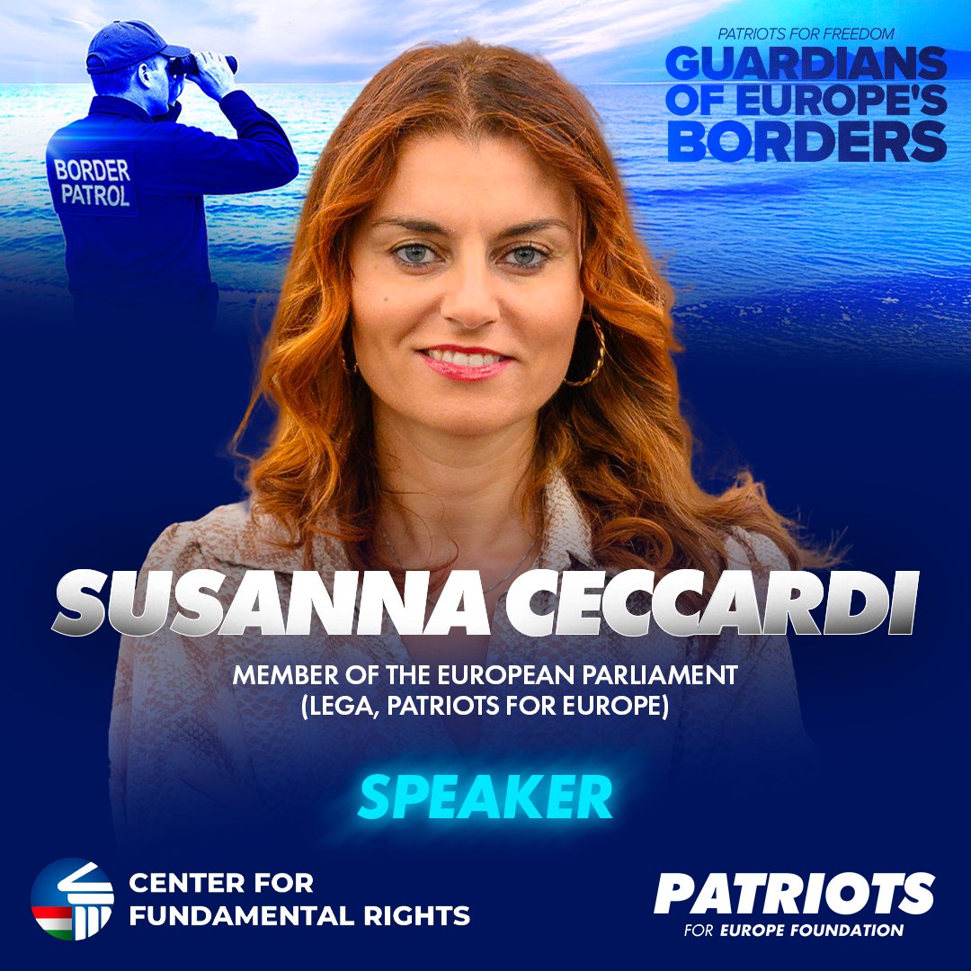 PfEFoundation's tweet image. LIVE
The “Guardians of Europe’s Borders” conference opens now in Rome
🎙️ Opening speeches by @MiklosSzantho, Director of @alapjogokert, and @SusannaCeccardi, MEP & Board Member of @PfEFoundation (@LegaSalvini ).
📍 Lawmakers, MEPs, academics and experts are gathered to address…