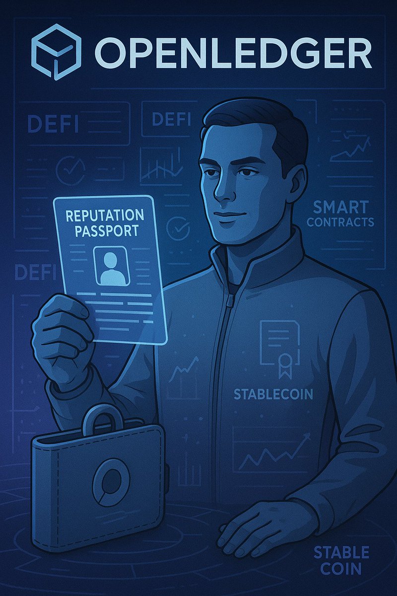 The Prodigy🥷📈 (@mavvy_02) on Twitter photo 🔐 Your Wallet is More Than Storage — It’s Your Identity.
Every on-chain action you take is a digital fingerprint.
Did you: → Repay loans on time? → Trade responsibly? → Contribute to DAOs? → Build without grifting?
<a href="/OpenledgerHQ/">Openledger</a> reads your reputation — not your followers. 🔐 Your Wallet is More Than Storage — It’s Your Identity.
Every on-chain action you take is a digital fingerprint.
Did you: → Repay loans on time? → Trade responsibly? → Contribute to DAOs? → Build without grifting?
<a href="/OpenledgerHQ/">Openledger</a> reads your reputation — not your followers.