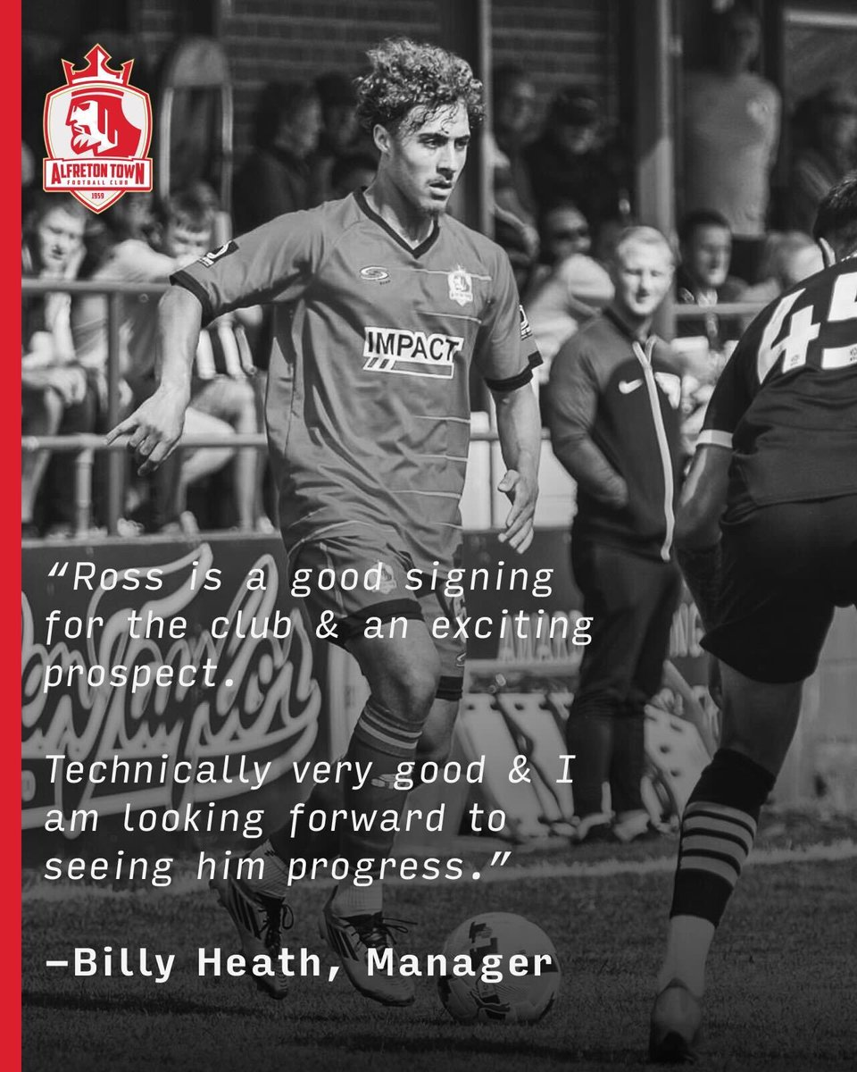 We’re delighted to welcome Ross Derham to Alfreton Town FC.

Ross joins the Reds after progressing through the Global Performance Academy pathway where he was last at Mousehole AFC and now takes the next step in his development at the Impact Arena.

Welcome, Ross!

#ATFC | #Ofton