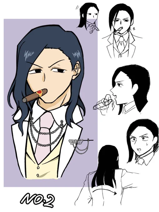 前からオススメに出てきて気になってたえぶりでいホストをついに見てしまった...。 漫画の方も2巻まで読んだ。 ルイ様の練習模写もした。 これはまずい...🥺 