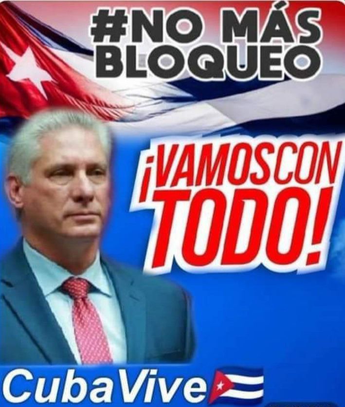 El amor por Cuba no se demuestra con sanciones. Levantar el bloqueo es un acto de justicia. #TumbaElBloqueo
#SanctiSpíritusEnMarcha 
#Taguasco