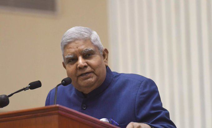 जगदीप धनखड़ ने उपराष्ट्रपति के पद से दिया इस्तीफा , स्वास्थ्य का दिया हवाला #JagdeepDhankhar