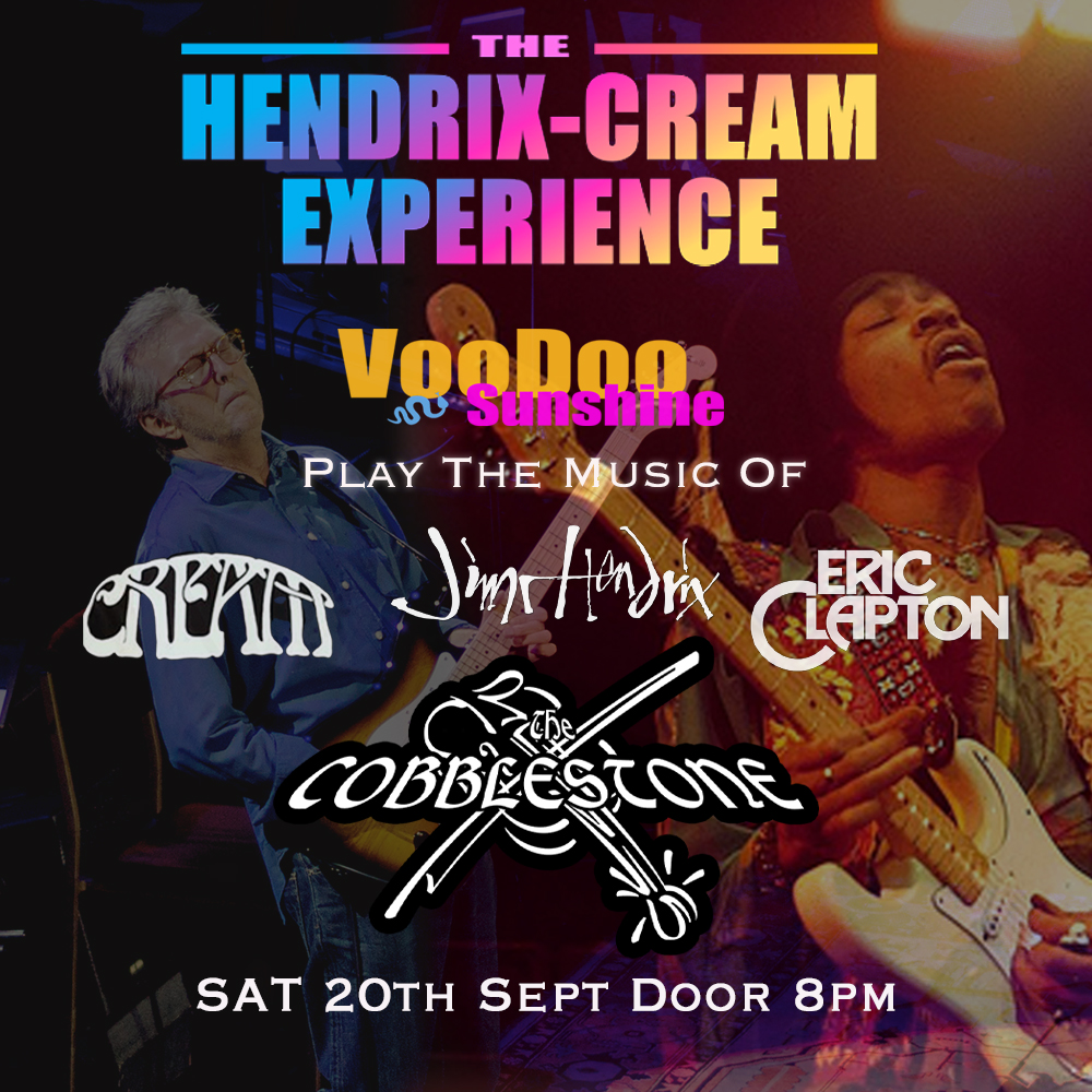 tickets.ie (@tickets_ie) on Twitter photo ๐จ ๐ข๐ก ๐ฆ๐๐๐ ๐ก๐ข๐ช ๐จ
<a href="/voodoosunshine1/">voodoosunshine</a> is Ireland's ONLY power trio specialising in a tribute to the music of Jimi Hendrix, Cream and Eric Clapton. The band will be taking over the <a href="/CobblestoneDub/">The Cobblestone ๐ป</a> on Sat the 20th of Sep.
Tickets on sale NOW ๐ bit.ly/VoodooSunshineโฆ ๐จ ๐ข๐ก ๐ฆ๐๐๐ ๐ก๐ข๐ช ๐จ
<a href="/voodoosunshine1/">voodoosunshine</a> is Ireland's ONLY power trio specialising in a tribute to the music of Jimi Hendrix, Cream and Eric Clapton. The band will be taking over the <a href="/CobblestoneDub/">The Cobblestone ๐ป</a> on Sat the 20th of Sep.
Tickets on sale NOW ๐ bit.ly/VoodooSunshineโฆ