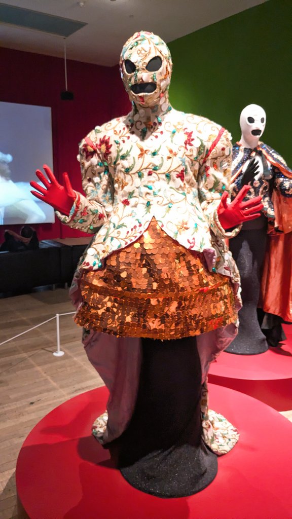 dyerAndie's tweet image. Finally got to see the Leigh Bowery exhibition, a perfect way to spend the day off. Loved it.