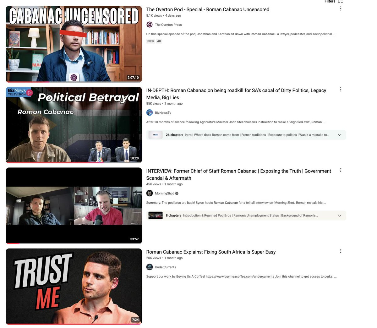 RomanCabanac's tweet image. If your own content does better than your opponent's content, you're on the right track.