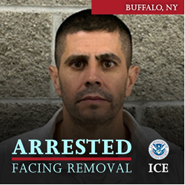 EROBuffalo's tweet image. 🚨ICE Buffalo arrested Fabio Coutinho, a 49-year-old citizen of Portugal and predator convicted of a criminal sexual act in Westchester County. He is now our guest while he undergoes his immigration proceedings.