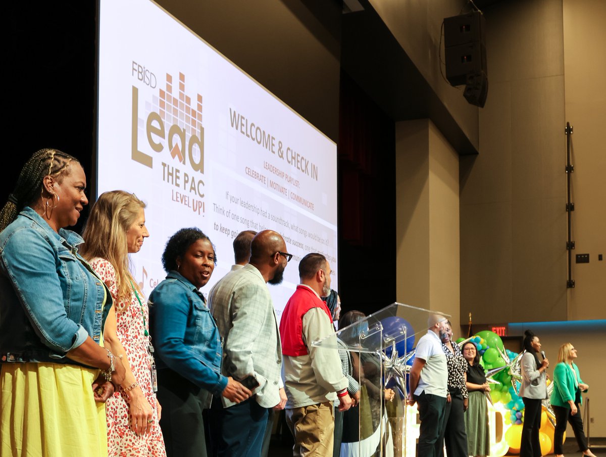FortBendISDSupt's tweet image. The stage is set, the mic is on, and the energy is high! The Fort Bend ISD Leadership Summit is underway, and we're turning up the volume on collaboration, innovation, and leadership.
Looking forward to two incredible days with our leadership team as we learn and connect. When…