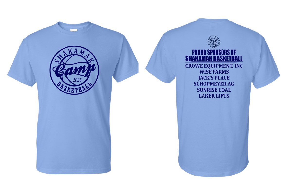 Looking forward to kicking off our Annual Shakamak Basketball Kids Camp today! 

Always exciting to work with the Future of our Boys &amp; Girls Programs! 🏀 

Thank you to all of our great and generous sponsors for helping make this possible!

#RollTribe