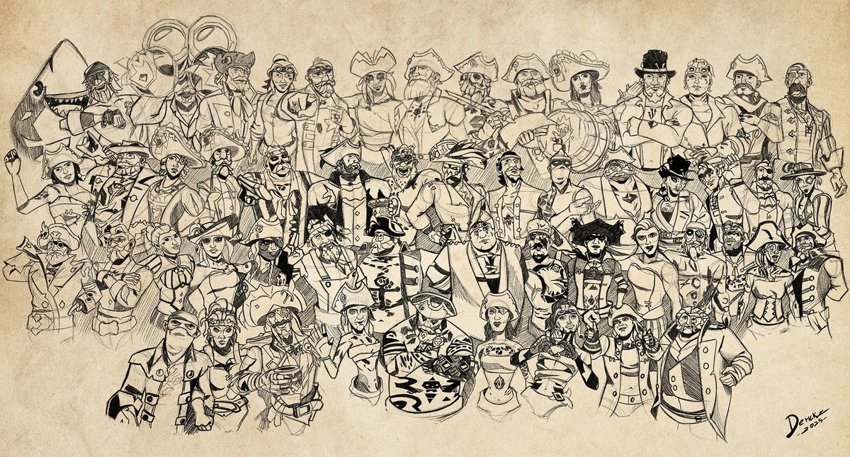 SeaOfThieves's tweet image. From fan models featured at @SoTFest to outstanding artwork, a fresh quartet of community creations can only mean one thing: it's Community Hub refresh time! Enjoy the highlights here: seaofthieves.com/community-hub
Tag your own antics with #BeMorePirate for a chance to be featured!