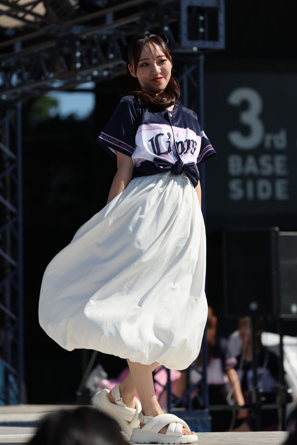 鷲*)様 bluelegends Sana 応援ボード bluelegends Sanaさんに一問一答！【2025 パ6球団パフォーマー