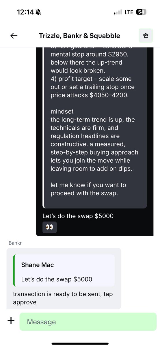 ShaneMac's tweet image. Now that I can trade where I’m talking, privately and securely, I honestly can’t imagine using any other wallet.
The speed from conversation to transaction is near instant now.