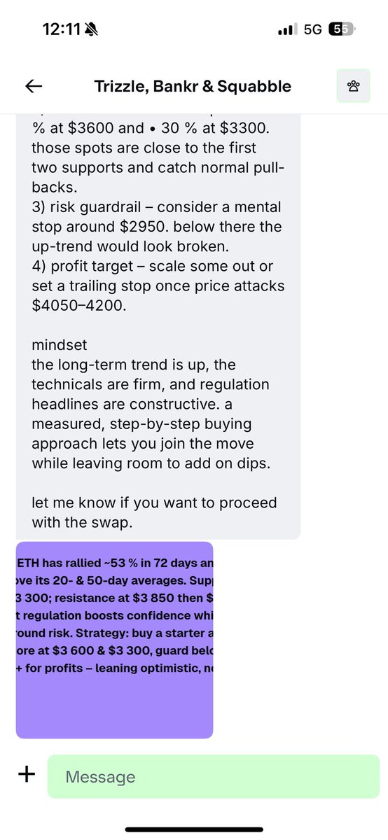 ShaneMac's tweet image. Now that I can trade where I’m talking, privately and securely, I honestly can’t imagine using any other wallet.
The speed from conversation to transaction is near instant now.